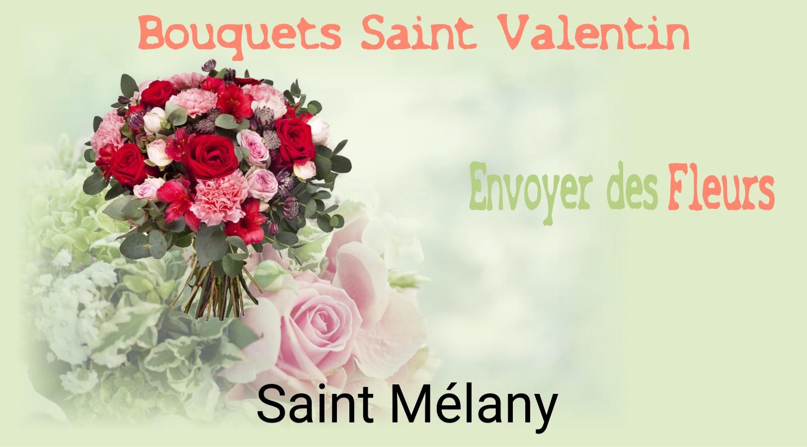 Roses de Saint-Valentin livrées à Saint-Mélany